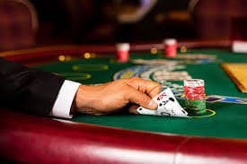 Live casino tables display on mobile app